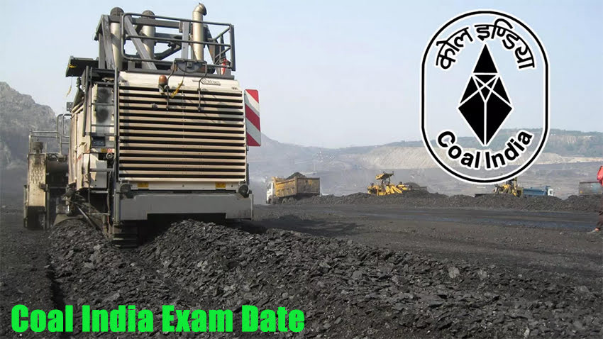 Coal India Exam Date